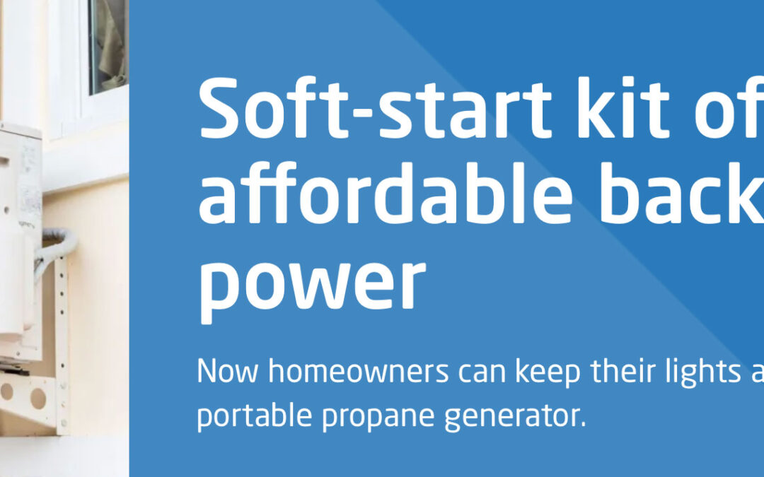 Soft-Start Kit Offers Affordable Backup Power